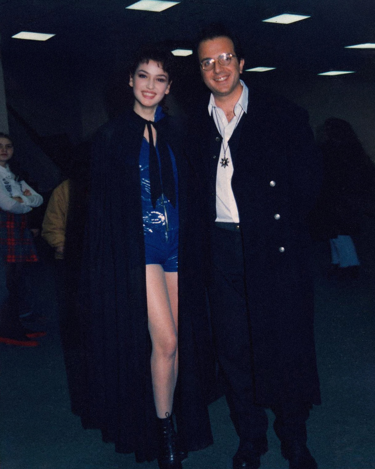 Bleona performing on stage