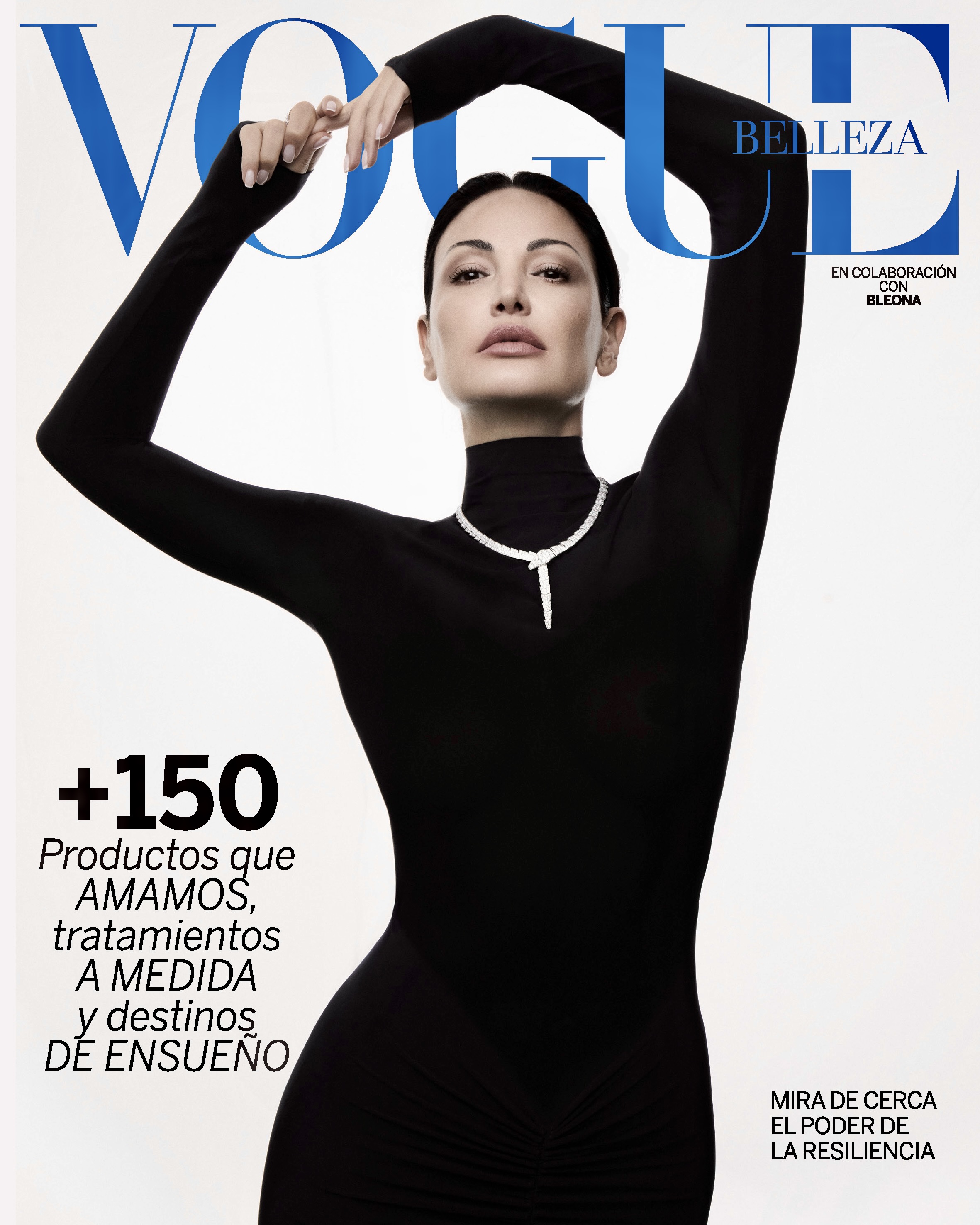 Bleona On Vogue Latin America's December Cover 
